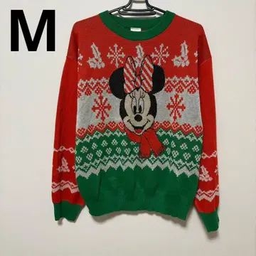 디즈니 크리스마스 스웨터 미니 여성용 M