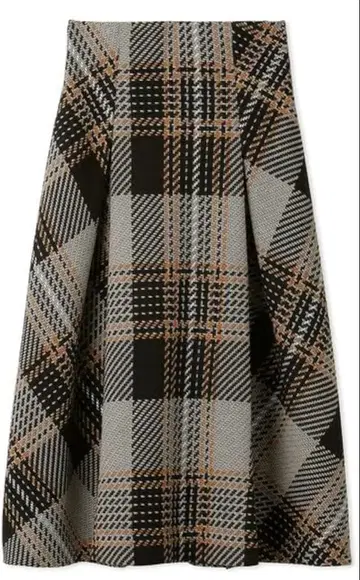 SNIDEL 체크 스커트