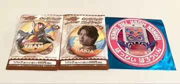 가면라이더 가브 v시네 라키아 브람 캔뱃지 + 고치조 코스터