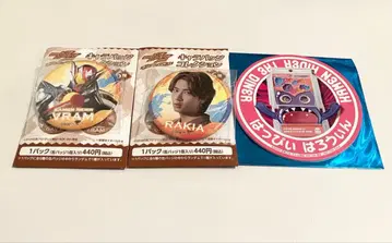 가면라이더 가브 v시네 라키아 브람 캔뱃지 + 고치조 코스터