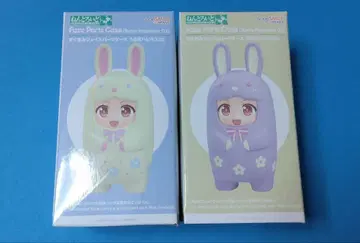 넨도로이드모아 복슬복슬 페이스 파츠 케이스 토끼 해피니스