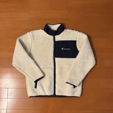 Champion 플리스 자켓 L 사이즈 아이보리