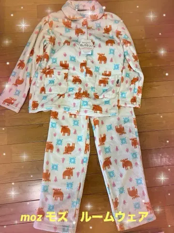 모즈 moz 플리스 룸웨어 상하의 세트 파자마 택 포함 새상품