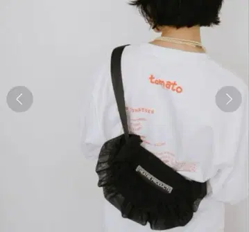 시어터 프로덕츠 프릴 메쉬 백 M