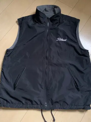 Titleist 블랙 베스트 남성 의류