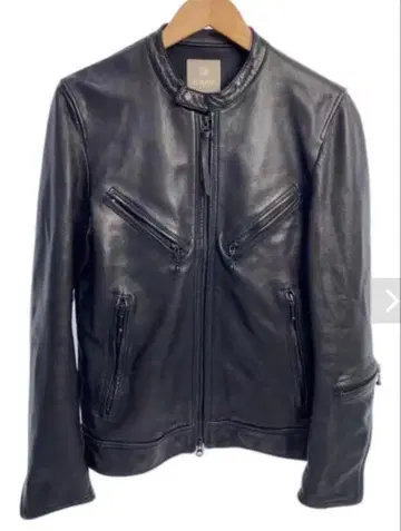 [ 새상품급 ] nano universe 싱글 라이더 자켓 M 가죽