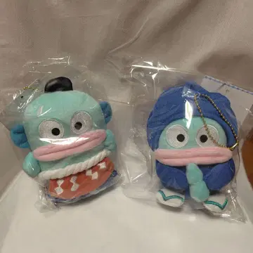 산리오 한교동 마스코트 봉제 인형 변신 닌자 스모 선수 세트