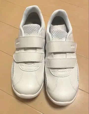 미도리 안전 간호사 신발 실내용 화이트 새상품 미사용 23cm