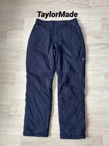 미사용 TaylorMade 테일러메이드 퀼팅 팬츠 M