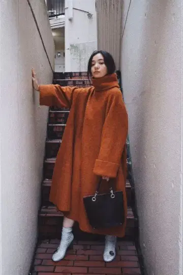 'mother' FRANZ BIG DRESS 니트 원피스