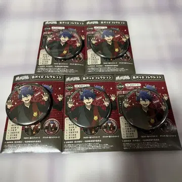 토겐안키 케모미미 고딕 파티 이치노세 사계절 캔뱃지 5개 세트