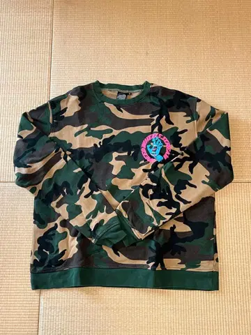 SANTA CRUZ 카모플라쥬 맨투맨 M