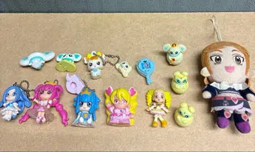 프리큐어 피규어 키링 세트