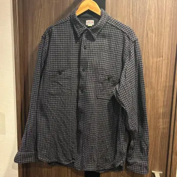 [ 8 HOUR UNION ] 체크 무늬 긴팔 셔츠