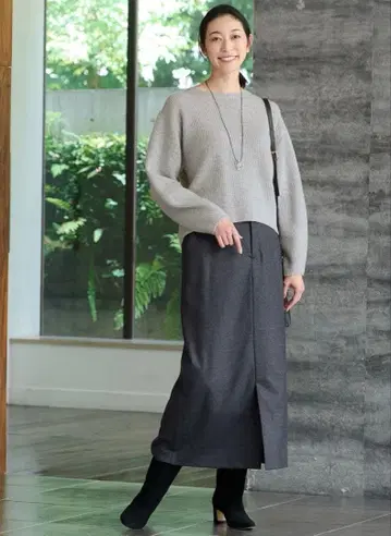 자유구 [세탁 가능] 울 캐시미어 블렌드 풀오버 니트