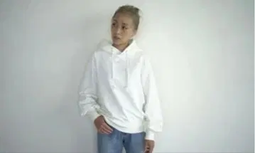 택 포함 새상품 베이비 baybee 볼륨 슬리브 후디