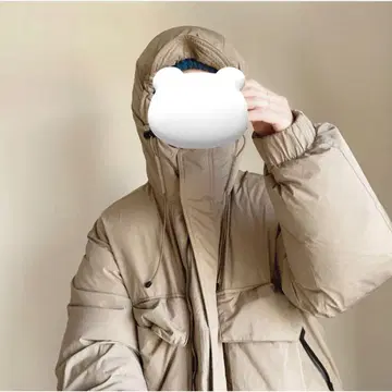 COVERNAT 다운 베이지