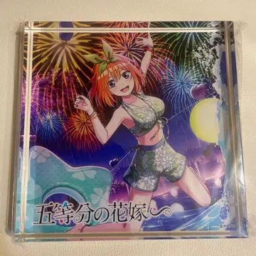 5등분의 신부 나이트 풀 아크릴 블록 나카노 네잎