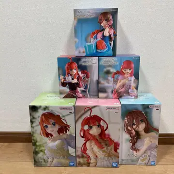 [즉시 구매 OK] 5등분의 신부 프라이스 피규어 6점 묶음 판매