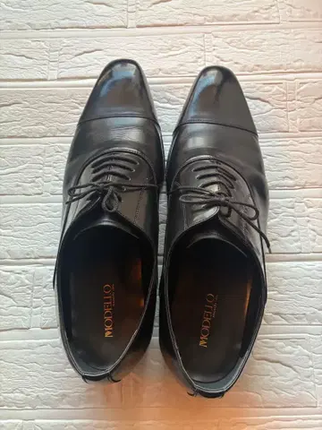 마드라스 MODELLO 블랙 가죽 신발 30.0EEEE 일본제