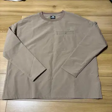 뉴발란스 베이지 긴팔 티셔츠 M