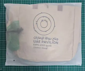 만국 박람회 EXPO 2025 아랍에미리트관 토트백 UAE 파빌리온