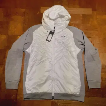 OAKLEY XXL 후드티 화이트 그레이 골프 FOA406912