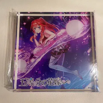 5등분의 신부 나이트 풀 아크릴 블록 나카노 이츠키