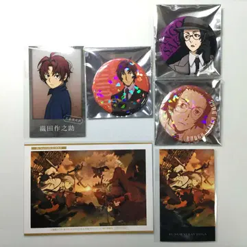 문호 스트레이독스 오다 사카구치 캔뱃지 브로마이드 외 세트