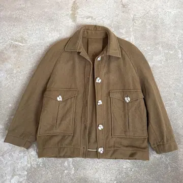 유로 구제 의류 울 자켓 짧은 기장 자켓 독일