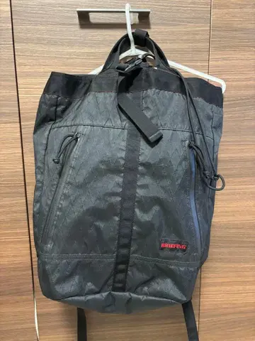 BRIEFING 블랙 백팩