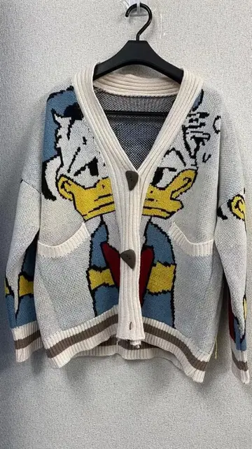 도날드 니트 가디건 스웨터