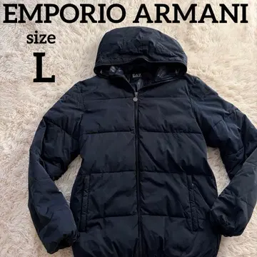 엠포리오 아르마니 다운 자켓 네이비 L