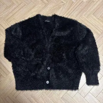 글로벌 워크 타카야마 나오코 씨 콜라보/샤기 V넥 가디건/EiiS