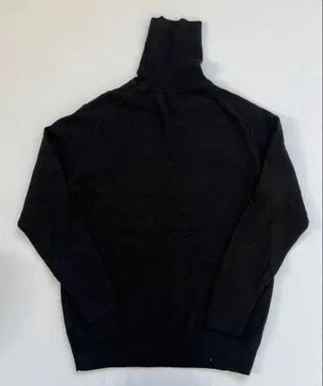 유니클로 UNIQLO 캐시미어 100% 터틀 니트 스웨터 블랙 XL