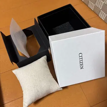 기프트 빈 박스 새상품 CITIZEN 손목시계 수납 빈 박스만
