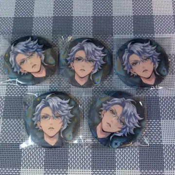 트위스테이 브레이징 주얼 캔뱃지 아즐 5점