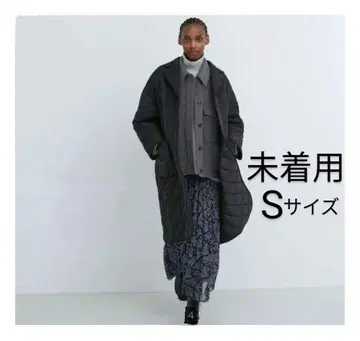 유니클로C 퍼프 테크 오버사이즈 코트 다운 아우터