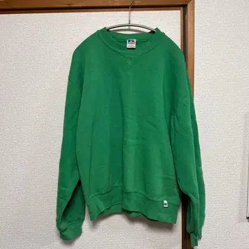 RUSSELL ATHLETIC 그린 맨투맨 L 사이즈