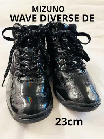 미즈노 웨이브 다이버스 DE 23cm 블랙 스니커즈