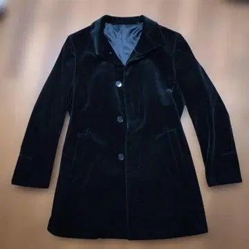 COMME CA DU MODE 남성용 스텐카라 코트 M 사이즈 블랙