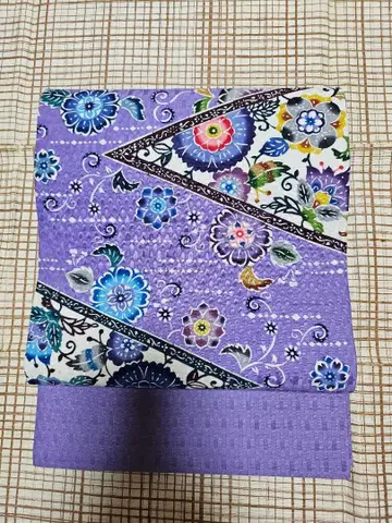 오키나와현 전통 공예품 류큐 빙가타 나고야 오비