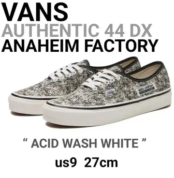 새상품 VANS 오센틱 44 DX 애너하임팩토리 ACID