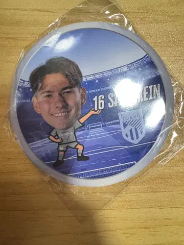 FC 도쿄 사토 에이인 100mm 캔뱃지 3rd 유니 ver 가챠