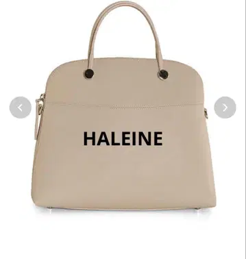 HALEINE 사피아노 가죽 포멀 핸드백