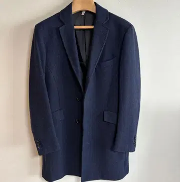 [ 새상품급 ] 체스터 코트 네이비 S 사이즈 정장 셀렉트