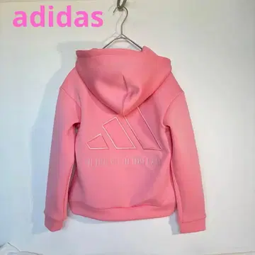 새상품 아디다스 골프 핑크 후드 부착 후드티 종이상자 니트