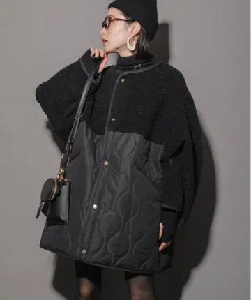 매트 타프타 x 보아 절개 아우터