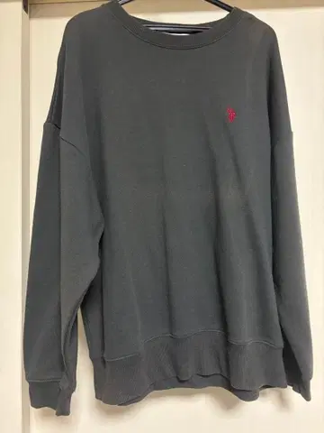 그레이 크루넥 트레이닝복