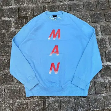 한정판 CORNER PRINTING MAN XXL 맨투맨